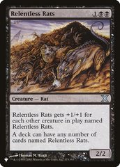 Relentless Rats - The List