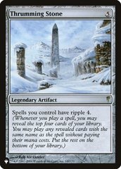 Thrumming Stone - 142/155 - The List