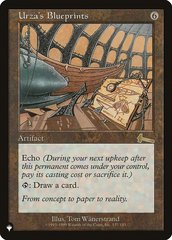 Urza's Blueprints - The List