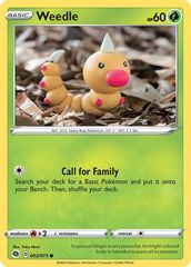 Weedle - 002/073 - Common