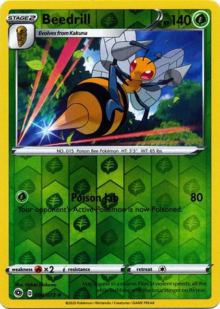 Beedrill - 004/073 - Uncommon - Reverse Holo