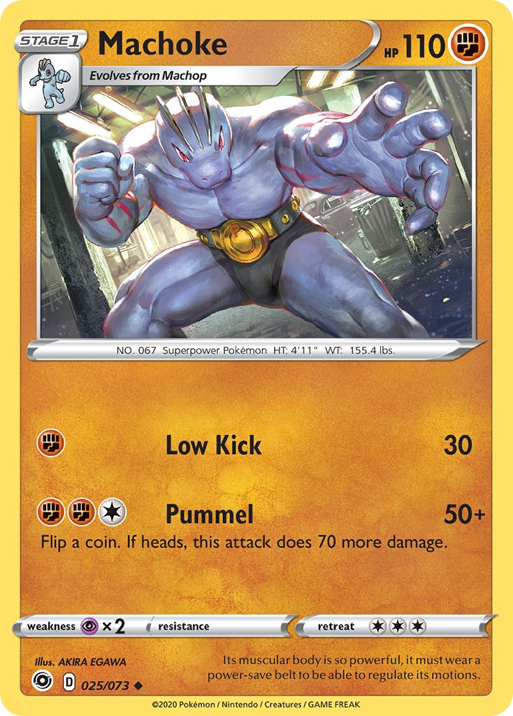 Machoke - 025/073 - Uncommon