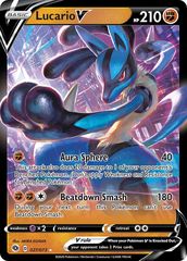 Lucario V - 027/073 - Ultra Rare