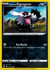 Galarian Zigzagoon - 035/073 - Common - Reverse Holo