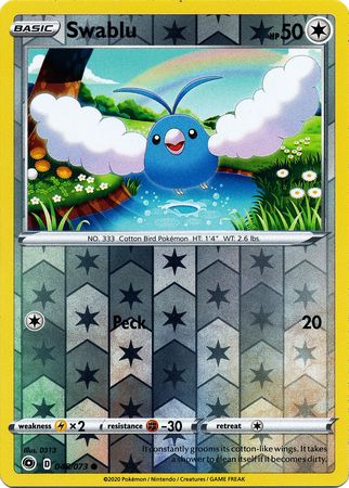 Swablu - 048/073 - Common - Reverse Holo