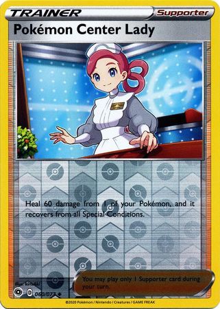 Pokemon Center Lady - 060/073 - Uncommon - Reverse Holo