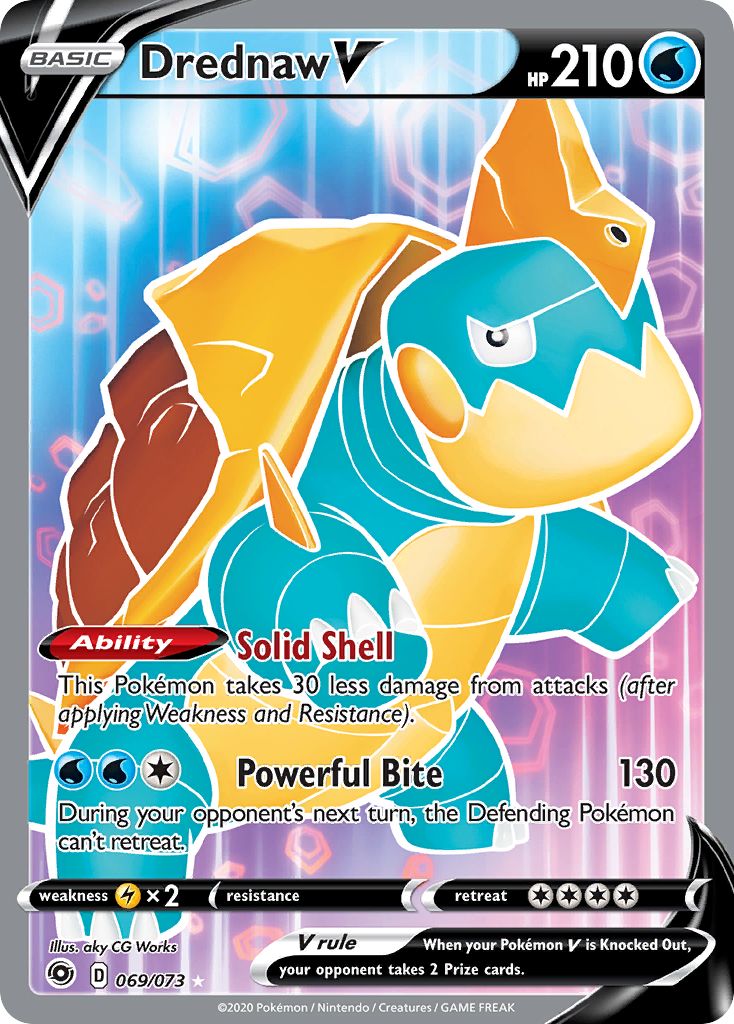 Drednaw V - 069/073 - Full Art Ultra Rare