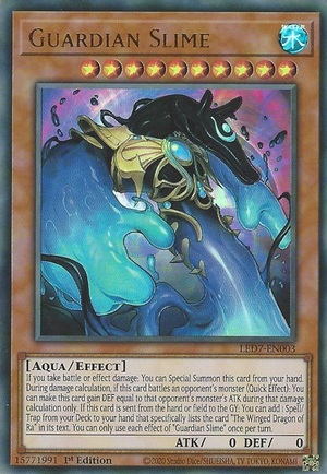 Guardian Slime - LED7-EN003 - Ultra Rare - 1st Edition