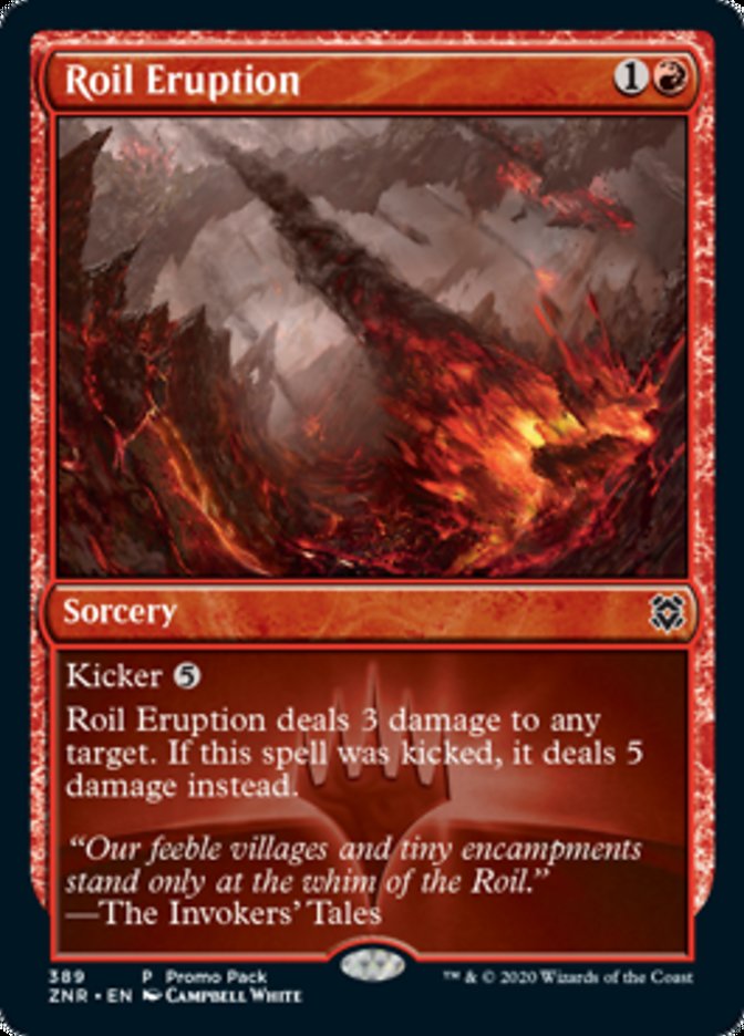 Roil Eruption - Dark Frame Promo