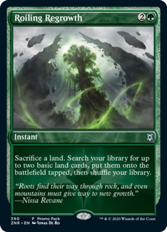 Roiling Regrowth - Dark Frame Promo