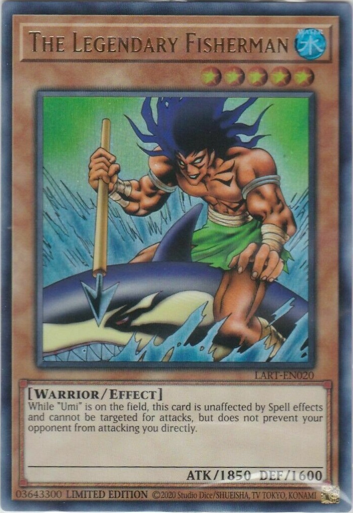 The Legendary Fisherman - LART-EN020 - Ultra Rare - Limited Edition The Legendary Fisherman - LART-EN020 - Ultra Rare - Limited Edition