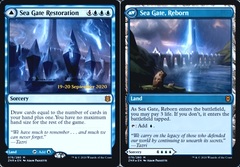 Sea Gate Restoration // Sea Gate, Reborn - Foil - Prerelease Promo