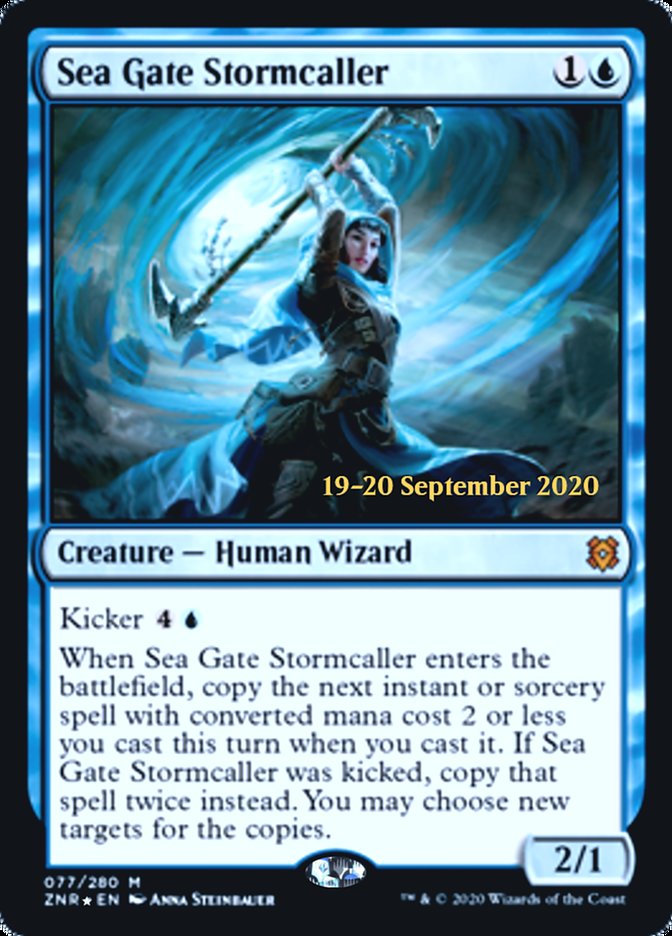 Sea Gate Stormcaller - Foil - Prerelease Promo