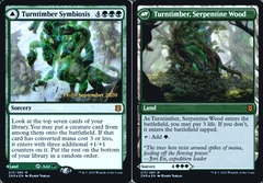 Turntimber Symbiosis // Turntimber, Serpentine Wood - Foil - Prerelease Promo