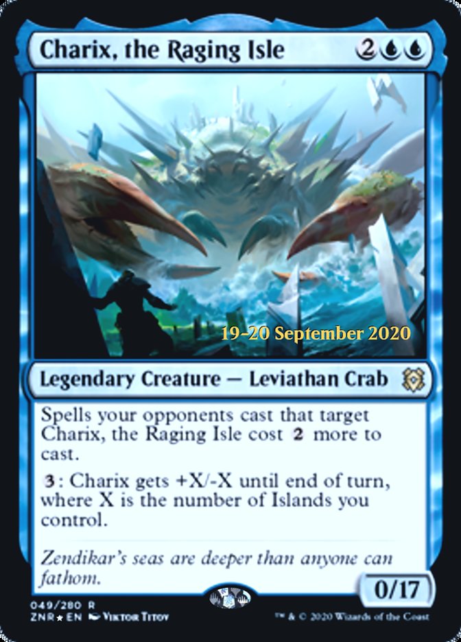 Charix, the Raging Isle - Foil - Prerelease Promo