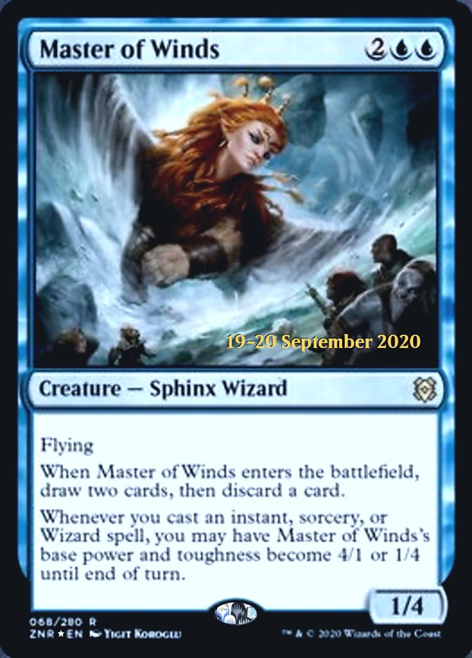 Master of Winds - Foil - Prerelease Promo