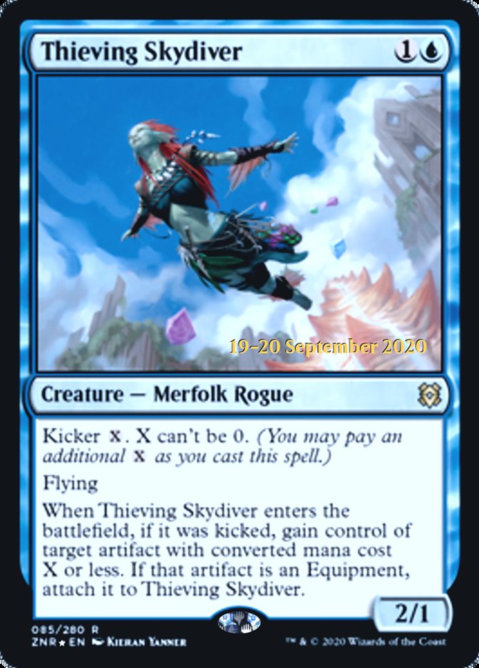 Thieving Skydiver - Foil - Prerelease Promo