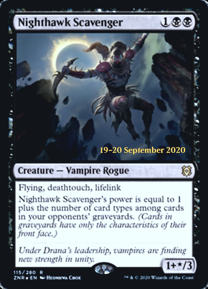 Nighthawk Scavenger - Foil - Prerelease Promo