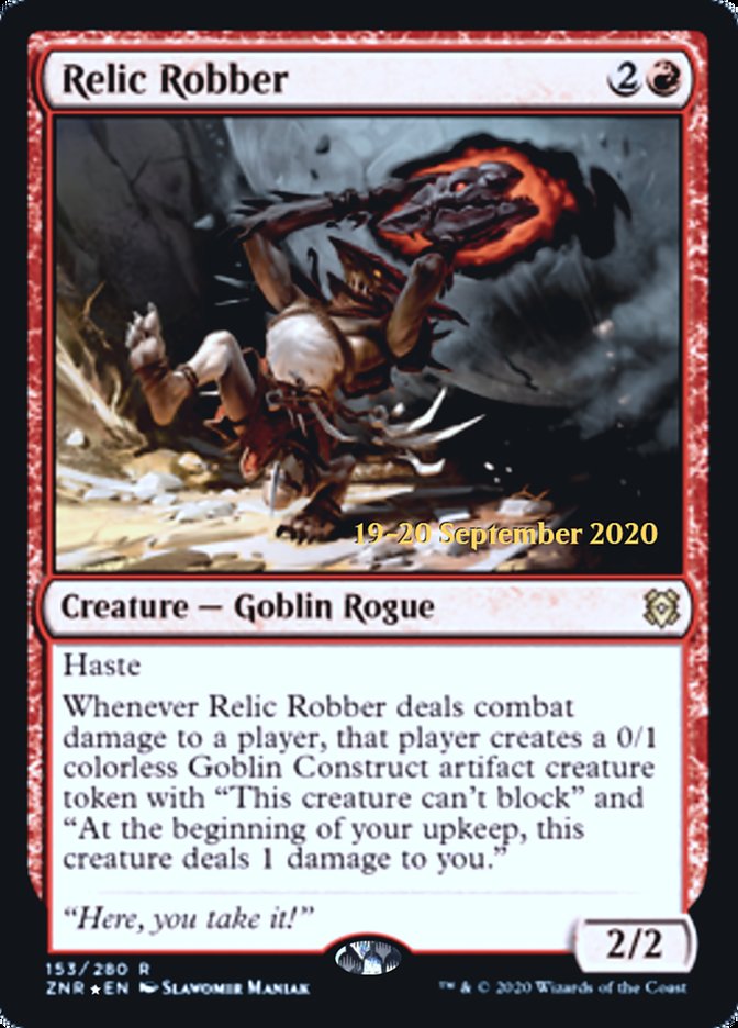 Relic Robber - Foil - Prerelease Promo