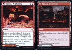 Valakut Awakening // Valakut Stoneforge - Foil - Prerelease Promo