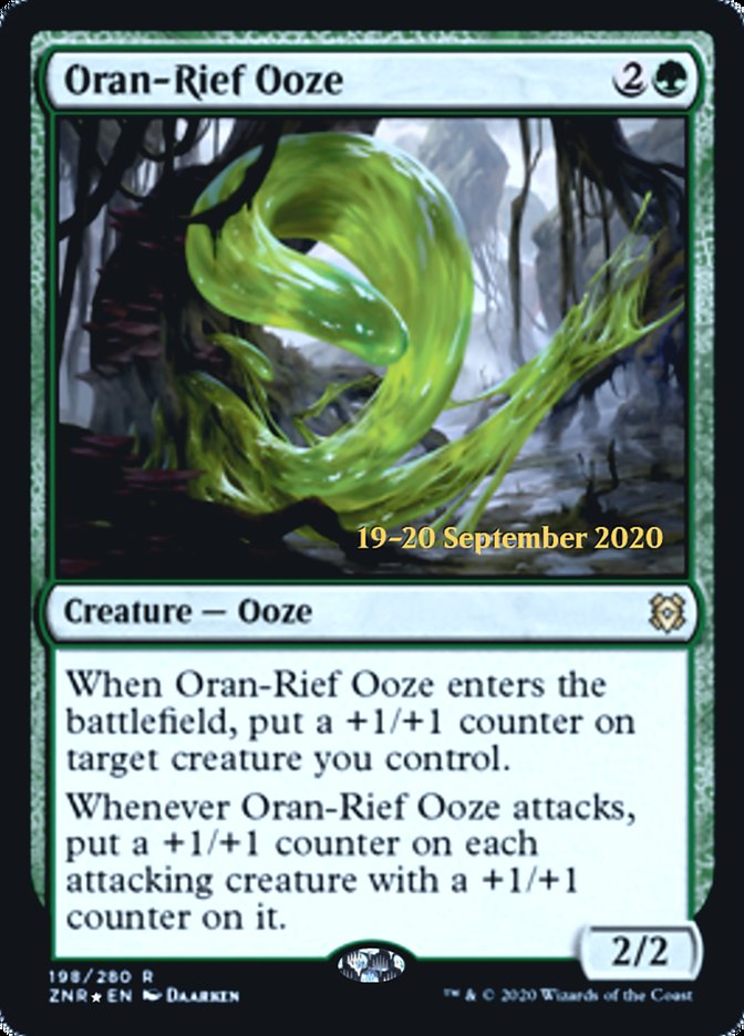 Oran-Rief Ooze - Foil - Prerelease Promo