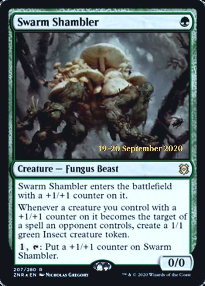 Swarm Shambler - Foil - Prerelease Promo