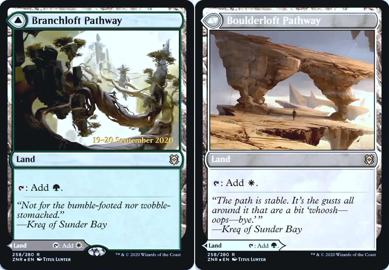 Branchloft Pathway // Boulderloft Pathway - Foil - Prerelease Promo