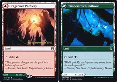 Cragcrown Pathway // Timbercrown Pathway - Foil - Prerelease Promo