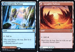 Riverglide Pathway // Lavaglide Pathway - Foil - Prerelease Promo