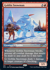 Goblin Snowman - Foil