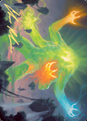 Omnath, Locus of Creation Art Card (Gold-Stamped Signature)