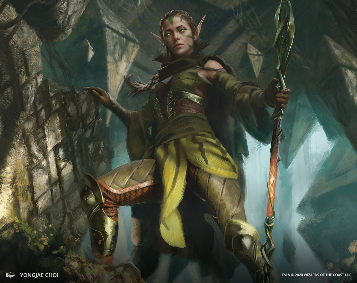 Nissa of Shadowed Boughs (231) Art Card