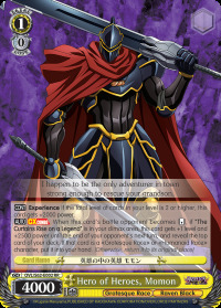 Hero of Heroes, Momon - OVL/S62-E002 - RR