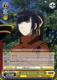 Cold Reaction, Nabe - OVL/S62-E012 - U