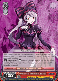 Crimson Red Battle Maiden, Shalltear - OVL/S62-E051 - RR