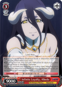 Infinite Loyalty, Albedo - OVL/S62-E052 - RR Infinite Loyalty, Albedo - OVL/S62-E052 - RR