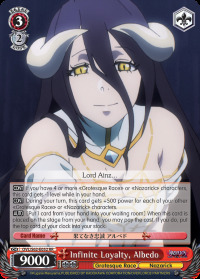 Infinite Loyalty, Albedo - OVL/S62-E052 - RR