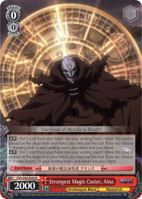 Strongest Magic Caster, Ainz - OVL/S62-E054 - R Strongest Magic Caster, Ainz - OVL/S62-E054 - R