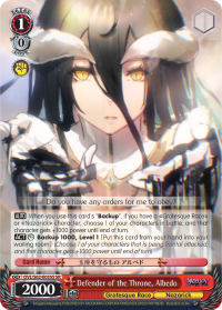 Defender of the Throne, Albedo - OVL/S62-E055S - SR Defender of the Throne, Albedo - OVL/S62-E055S - SR
