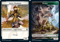 Angel Warrior (001) // Hydra (009) Double-Sided Token - Foil