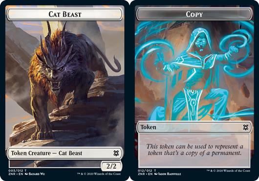 Cat Beast Token // Copy Token - Foil