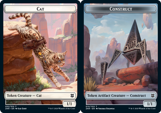 Cat Token // Construct Token - Foil