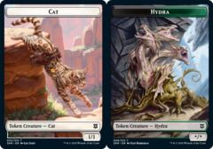 Cat // Hydra Double-sided Token - Foil