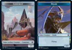 Construct (010) // Drake (005) Double-Sided Token - Foil