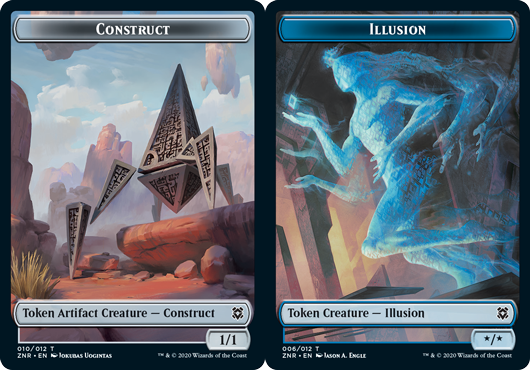 Construct Token // Illusion Token - Foil