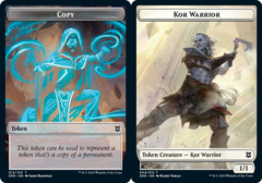 Copy Token // Kor Warrior Token - Foil