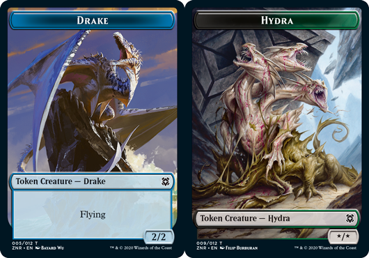 Token - Drake // Hydra - Foil