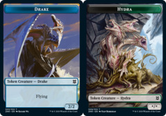 Drake // Hydra Double-sided Token - Foil