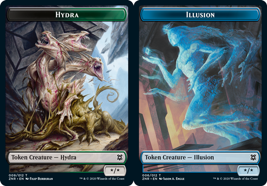 Token - Hydra // Illusion - Foil