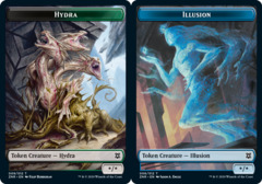 Hydra Token // Illusion Token - Foil